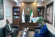 دیدار مدیر کل دامپزشکی با رئیس سازمان مدیریت و برنامه ریزی استان گلستان
